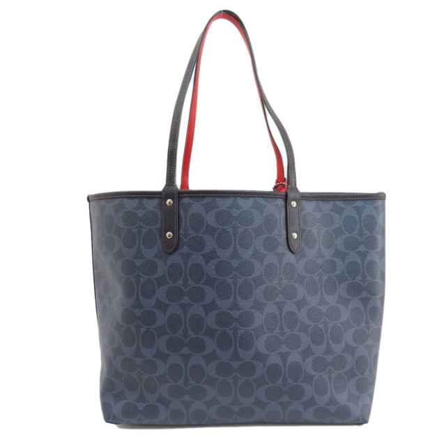 COACH コーチ F58293 リバーシブル シグネチャー トートバッグ PVC
