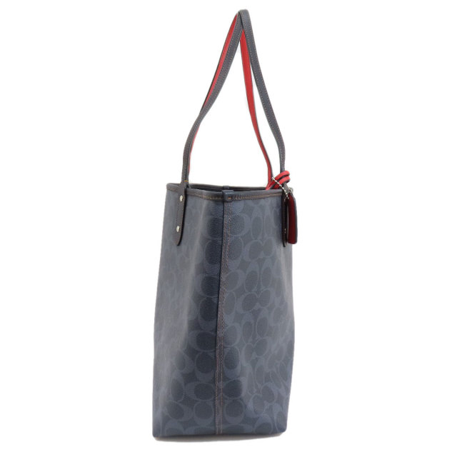 COACH コーチ F58293 リバーシブル シグネチャー トートバッグ PVC