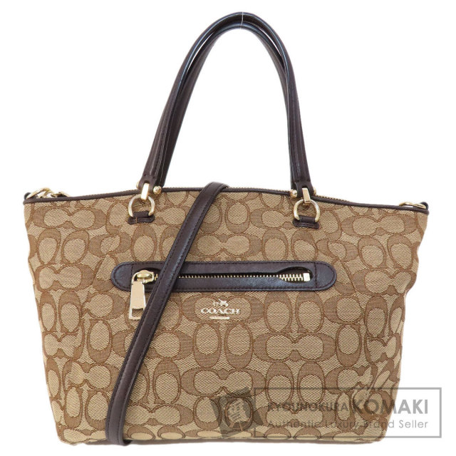 COACH コーチ 36311 2WAY トートバッグ キャンバス レディース