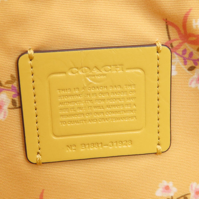 COACH コーチ ロゴ トートバッグ レザー レディース