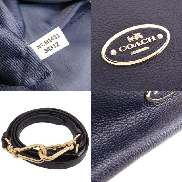 COACH コーチ 34312 ワンショルダー 2WAY ショルダーバッグ レザー  