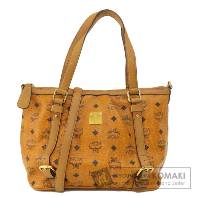 MCM エムシーエム 2WAY トートバッグ PVC レディース ブランド京の蔵  