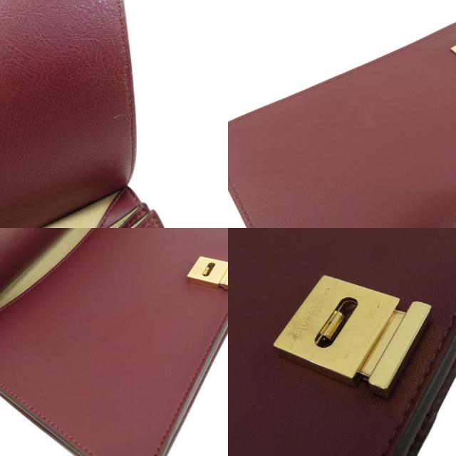 GIVENCHY ジバンシー ロゴ 2WAY ハンドバッグ カーフ レディース