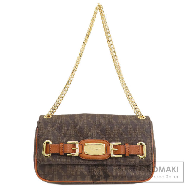 Michael Kors マイケルコース MKシグネチャー ショルダーバッグ レザー  