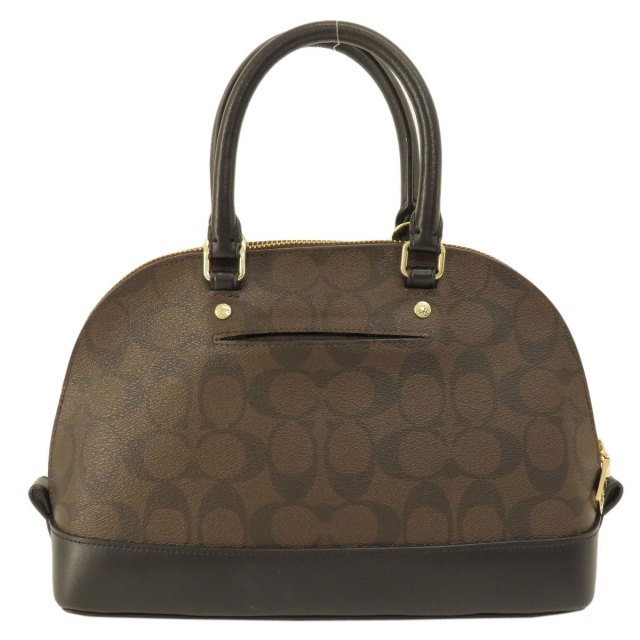 COACH コーチ F58295 シグネチャー 2WAY ハンドバッグ PVC/レザー