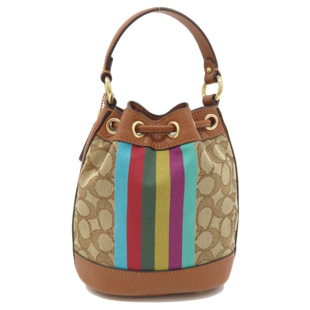 COACH コーチ C5639 シグネチャー 2WAY ハンドバッグ キャンバス 