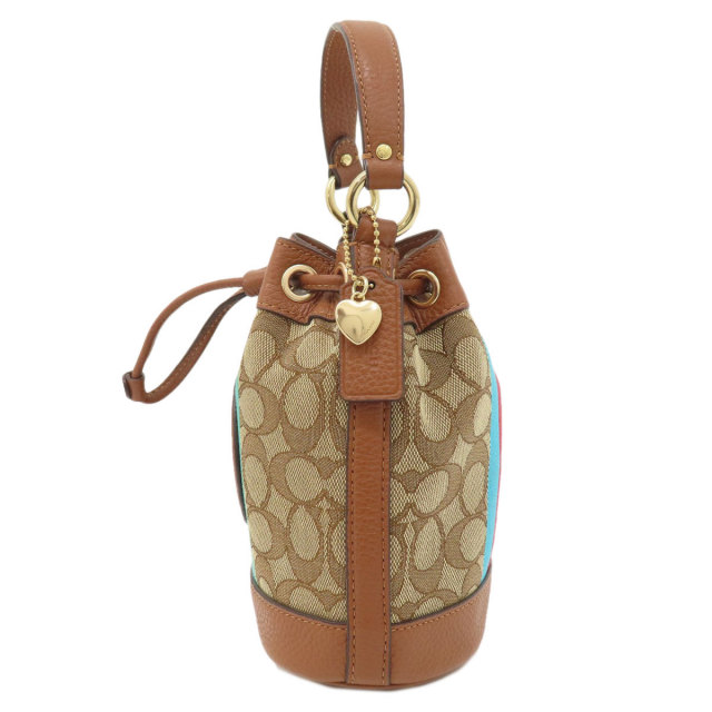 COACH コーチ C5639 シグネチャー 2WAY ハンドバッグ キャンバス 