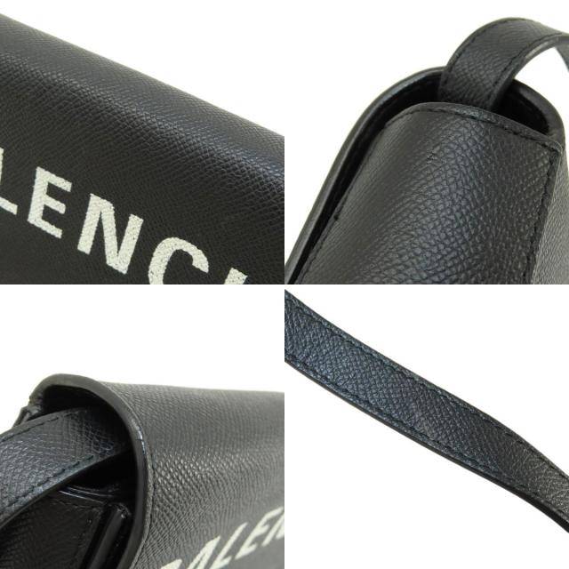 BALENCIAGA☆バレンシアガ ショルダーバッグ Aランク BALENCIAGA バレンシアガ ロゴ ショルダーバッグ レザー