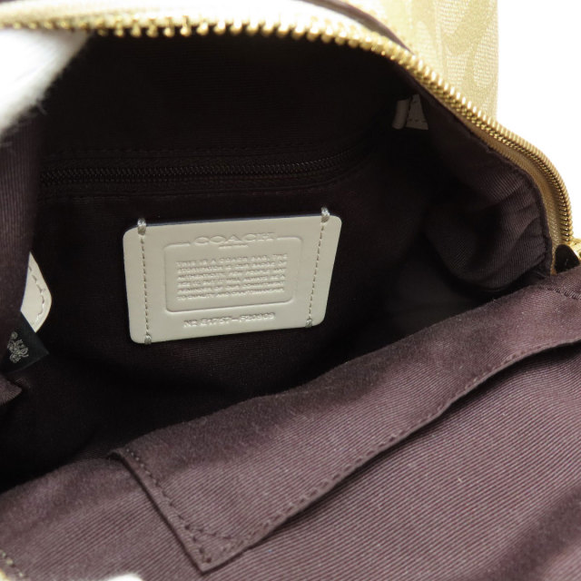 COACH コーチ F20909 ワッペン ウサギ シグネチャー リュック