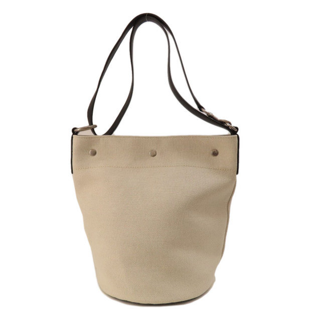SAINT LAURENT サンローラン バケットバッグ ハンドバッグ キャンバス  
