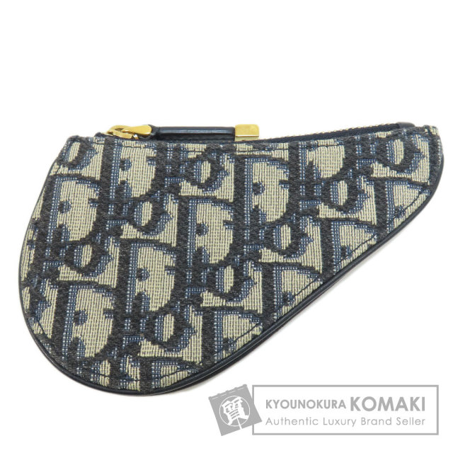 クリスチャンディオール コインケース サドル トロッター柄