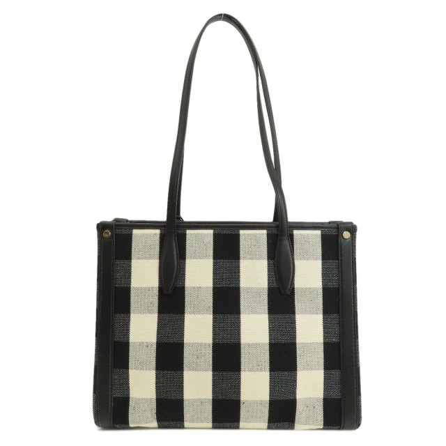 kate spade ケイトスペード チェック柄 トートバッグ キャンバス  