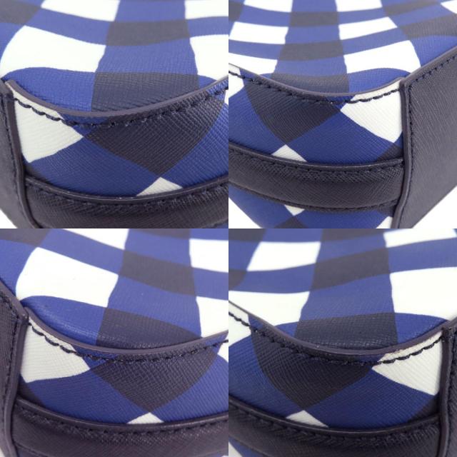kate spade ケイトスペード チェック柄 ショルダーバッグ PVC レディース 