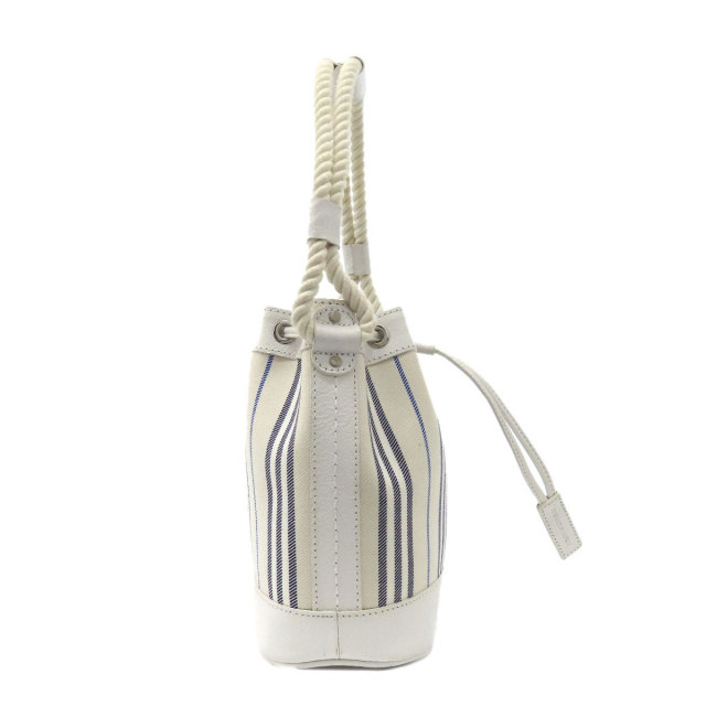 BURBERRY バーバリー ストライプ トートバッグ PVC レディース