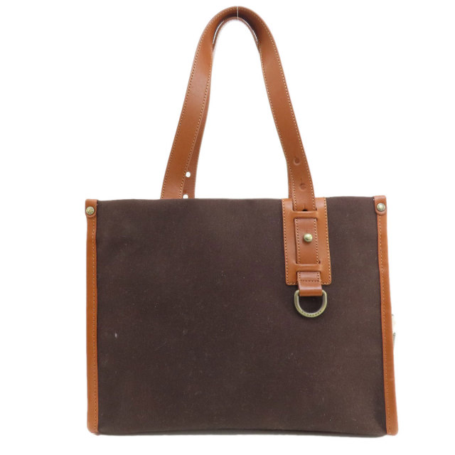 BURBERRY バーバリー ロゴ トートバッグ キャンバス レディース  