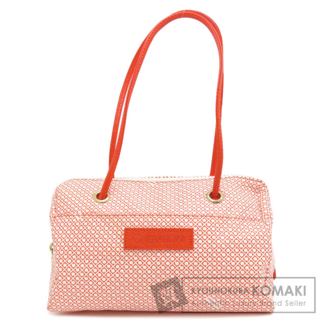 GHERARDINI ゲラルディーニ ロゴモチーフ ソフティ ハンドバッグ  