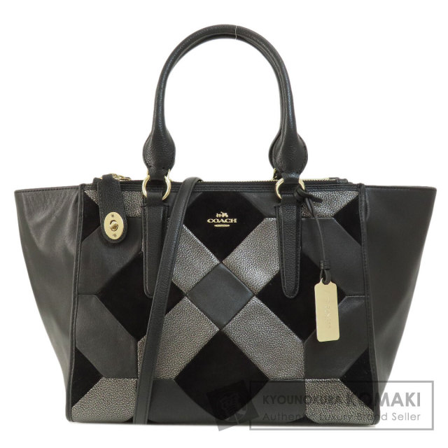 COACH コーチ 36531 クロスビー キャリーオール ハンドバッグ レザー 
