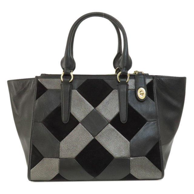 コーチバック Brandol / COACH コーチ ショルダーバッグ ペース レザー 三日月