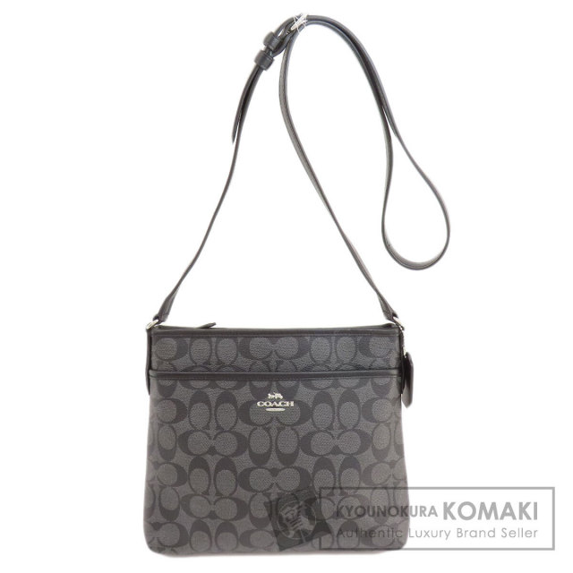 中古】 コーチ ショルダーバッグ F29210 シグネチャー PVC レザー  