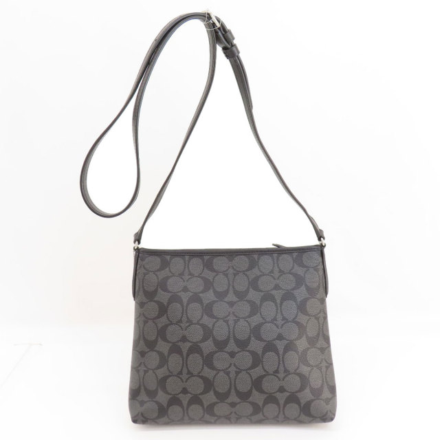 COACH コーチ F29210 シグネチャー ショルダーバッグ PVC レディース 