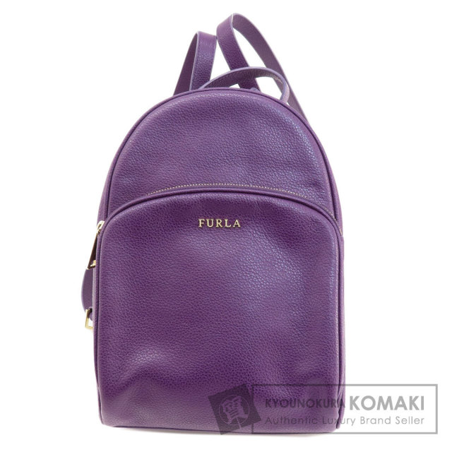 Furla フルラ ロゴ金具 リュック・デイパック レザー レディース