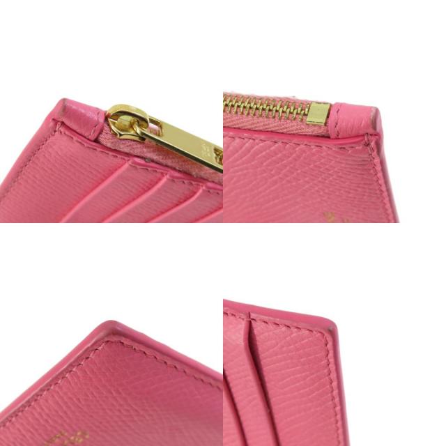 CELINE セリーヌ ロゴ カードケース レザー レディース 