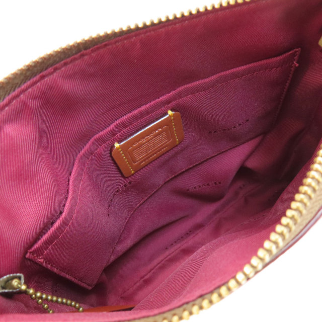 COACH コーチ 41321 シグネチャー ショルダーバッグ PVC レディース