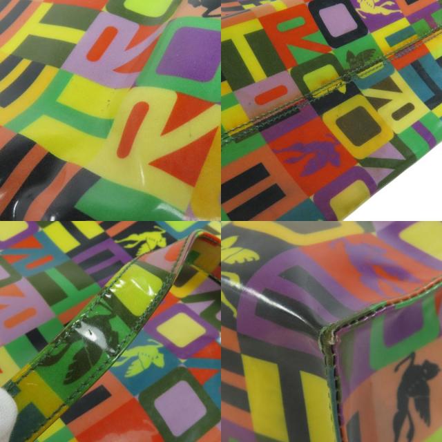 ETRO エトロ ロゴ トートバッグ ビニール レディース ブランド京の蔵  