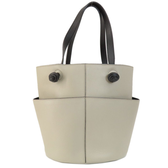 TODS トッズ タッセル バケット ハンドバッグ レザー レディース 