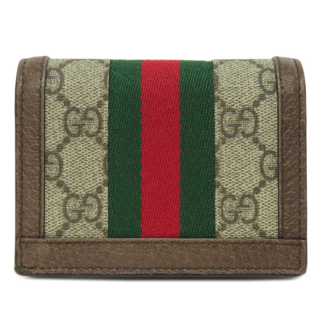 GUCCI グッチ 523155 オフディア GGマーモント GGスプリーム 二つ折り 