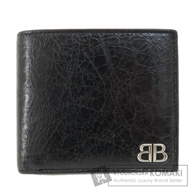 BALENCIAGA バレンシアガ 779971 BB 二つ折り財布（小銭入れあり  