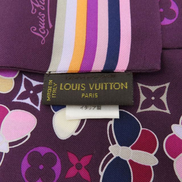LOUIS VUITTON ルイヴィトン バンドー スカーフ シルク レディース 