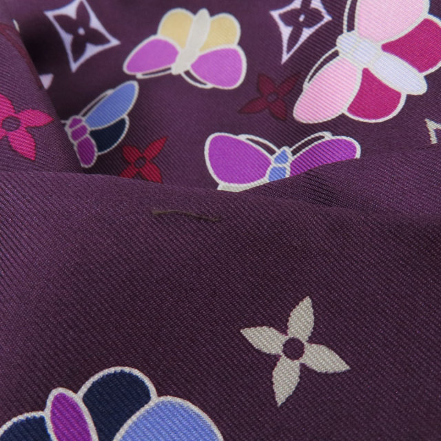 LOUIS VUITTON ルイヴィトン バンドー スカーフ シルク レディース 