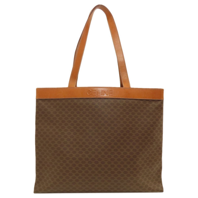 CELINE セリーヌ マカダム柄 トートバッグ PVC レディース