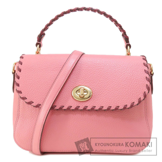 COACH コーチ C4107 2WAY ハンドバッグ レザー レディース