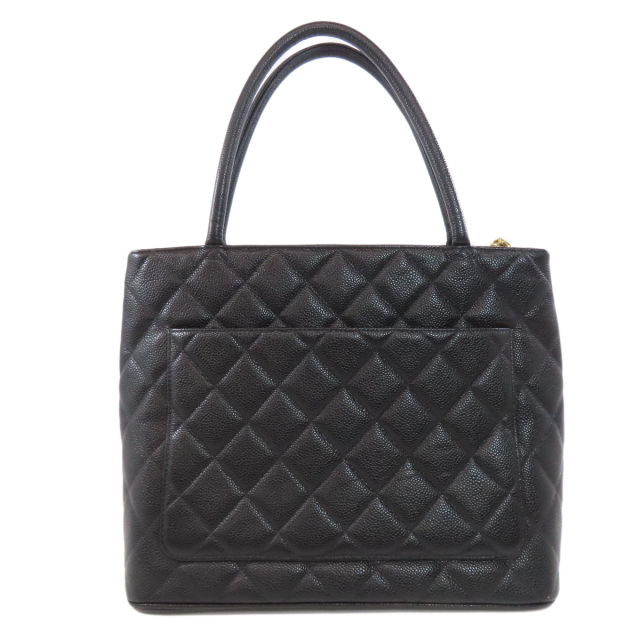 CHANEL シャネル 復刻トート ゴールド金具 トートバッグ キャビア 