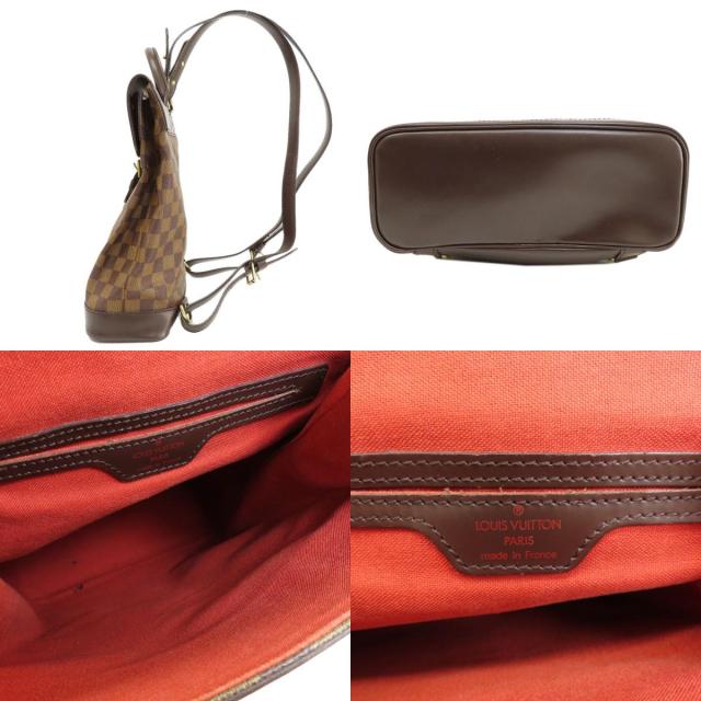 LOUIS VUITTON ルイヴィトン N51132 ソーホー ダミエ エベヌ リュック  