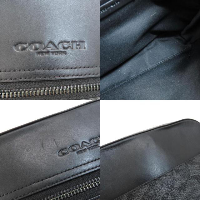 COACH コーチ 4010 シグネチャー ショルダーバッグ PVC レディース