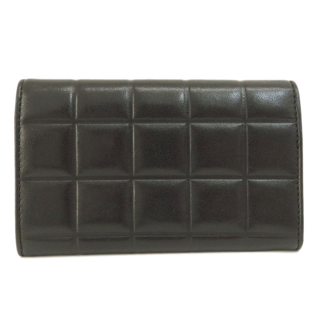 CHANEL シャネル チョコバー ゴールド金具 二つ折り財布（小銭入れあり  