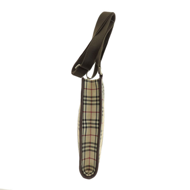 【美品】Burberryバーバリー ショルダーバッグ ノバチェック　キャンバス バーバリー BURBERRY ノバチェック ショルダーバッグ キャンバス