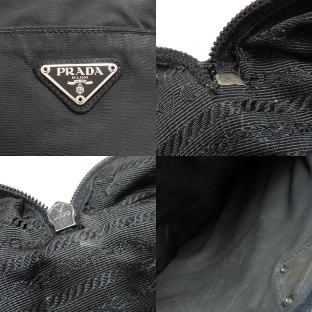 プラダ ショルダーバッグ PRADA プラダ B7370 ロゴ金具 ショルダーバッグ ナイロン素材