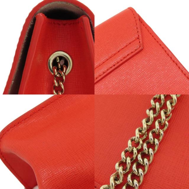 Furla フルラ ジュリア チェーンショルダー ショルダーバッグ レザー  