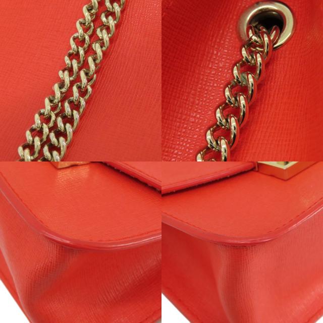 Furla フルラ ジュリア チェーンショルダー ショルダーバッグ レザー  
