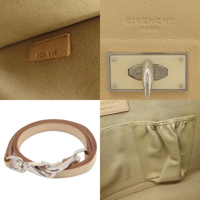 美品❗️ GIVENCHY （ジバンシー）ホワイトレザー 2wayバッグ SummerSALE開催! 8/9～8/18 10時迄!】GIVENCHY ジバンシー 2WAY
