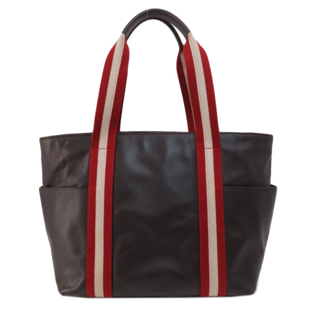 BALLY バリー バリーストライプ トートバッグ レザー レディース