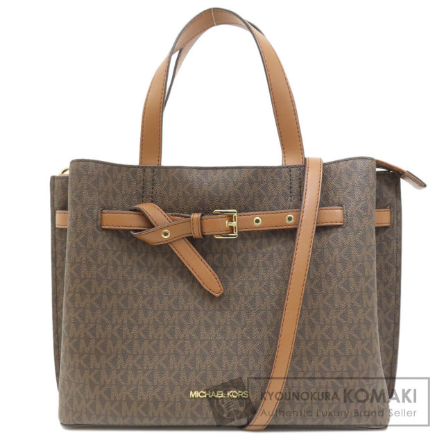 Michael Kors マイケルコース エミリア 2WAY トートバッグ PVC レディース