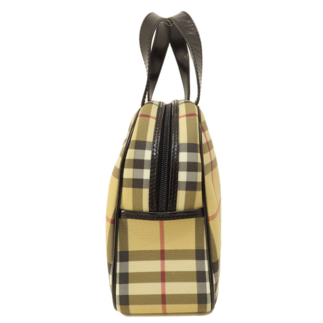 バーバリー チェック ハンドバッグ レザー レディース BURBERRY 【1  
