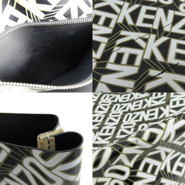 KENZO ケンゾー ロゴ トートバッグ PVC レディース 