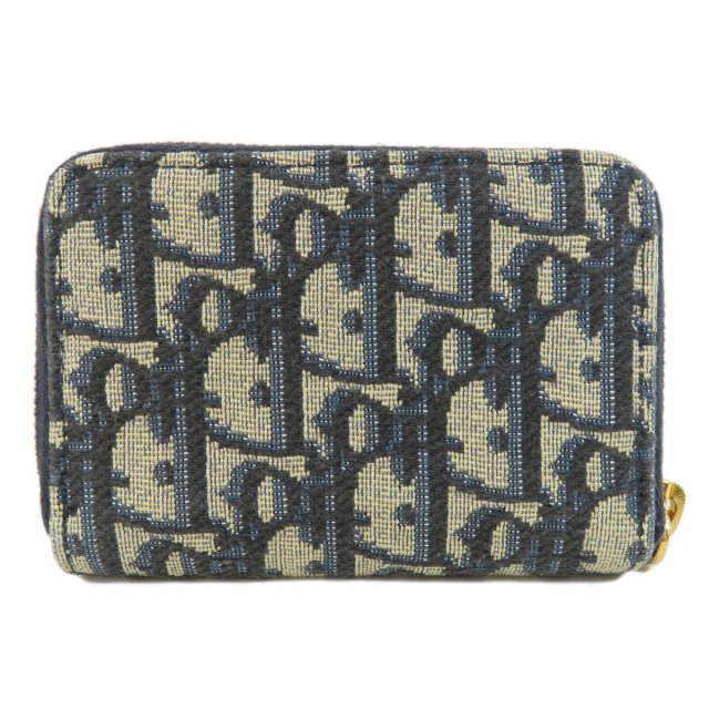 極美品　箱付き　Christian Dior 二つ折り財布　トロッター柄　人気 CHRISTIAN DIOR クリスチャンディオール トロッター柄 二つ折り