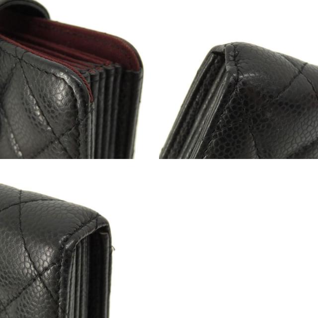 CHANEL シャネル マトラッセ ココマーク カードケース ゴールド